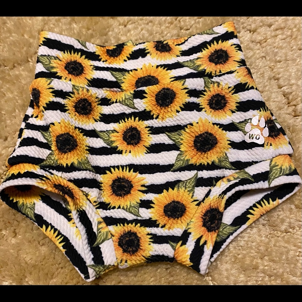 3/6 months sunflower bummies
